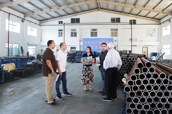 Warmly Welcomes Colombian Merchants To Visit China Coal Group For Purchase Steel Material